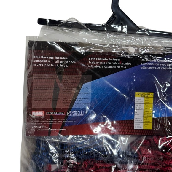 Disguise brand size XL adult the amazing spider man costume new in packaging! - Picture 8 of 8